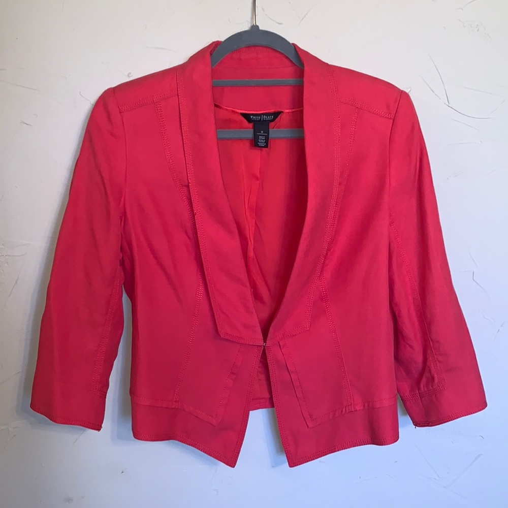WHBM Reddish Pink Blazer